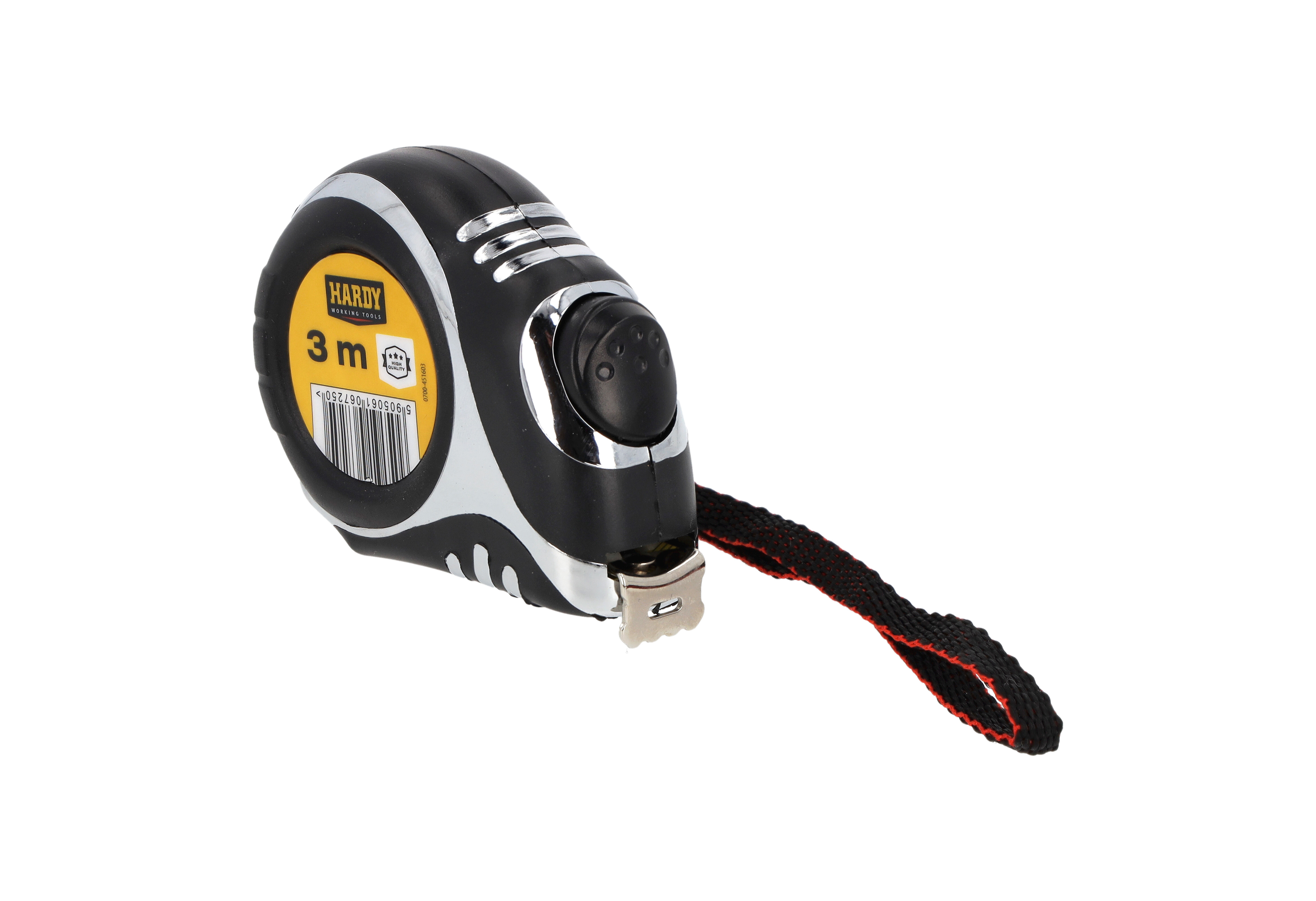 Miara z automatyczną blokadą PRO 3 m x 16 mm Hardy - Bricomarche.pl