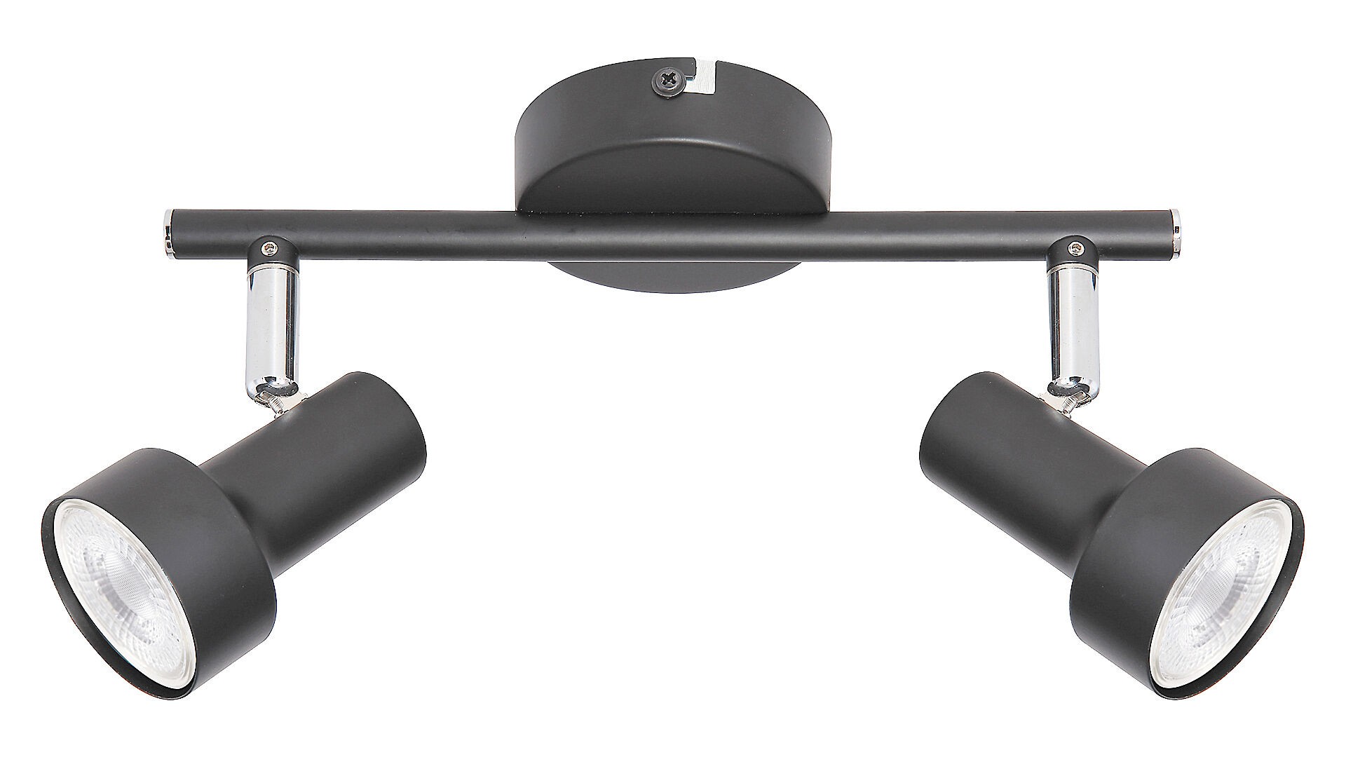 Listwa 5323 Konrad GU10 2 x 50 W czarny - Bricomarche.pl