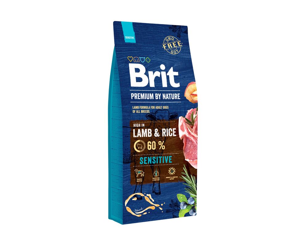 Karma sucha dla psa PREMIUM BY NATURE Sensitive Lamb 15 kg Brit