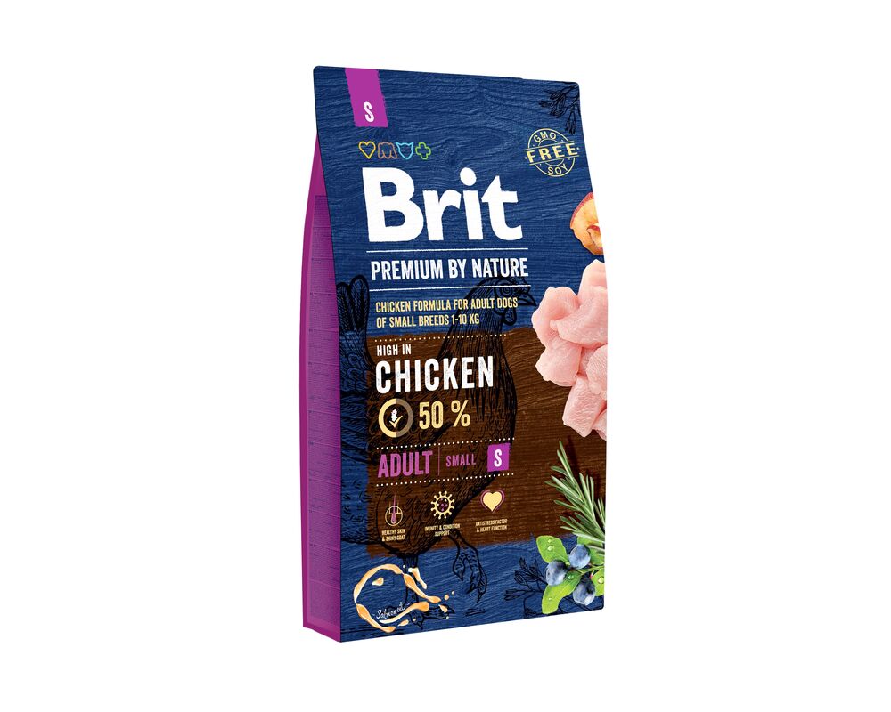 Karma sucha dla psa PREMIUM BY NATURE Adult S 8 kg Brit