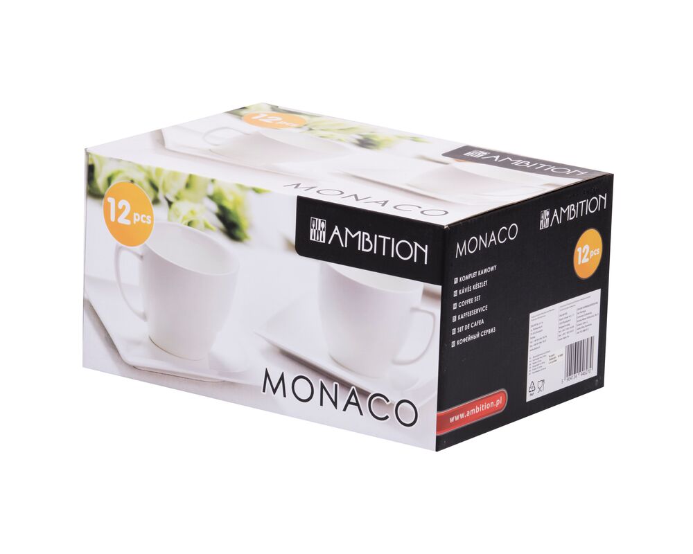 Serwis kawowy 12-elementowy Monaco AMBITION