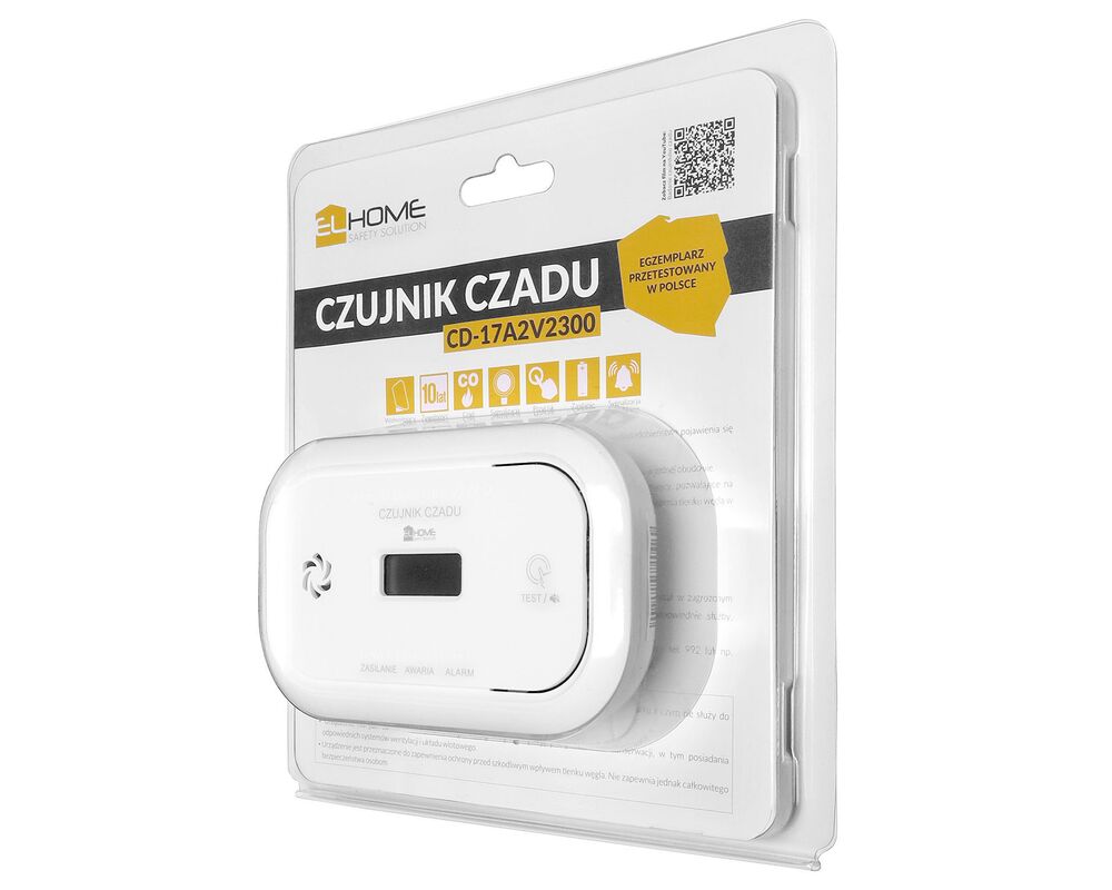 Czujnik czadu bateryjny CD-17A2v2300 EL HOME