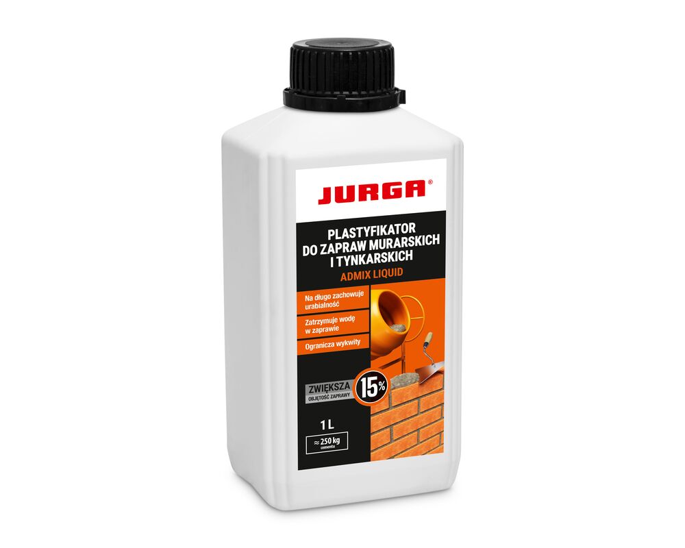 Plastyfikator ADMIX LIQUID 1 l JURGA