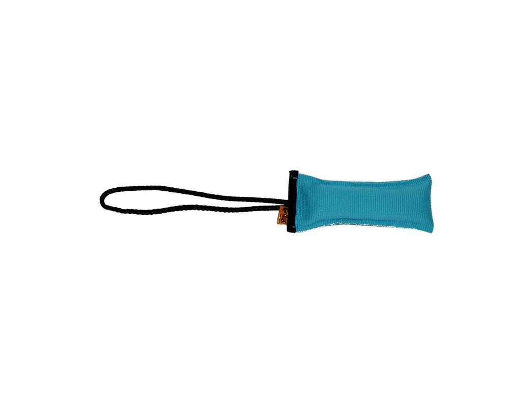 Gryzak Agility, 15 cm x 6 cm, bawełniany, niebieski, Dingo 