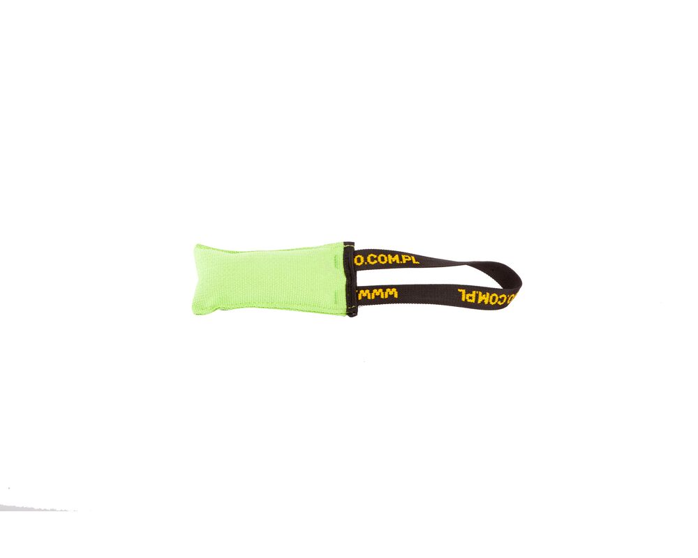 Gryzak Agility, 15 cm x 6 cm, bawełniany, zielony, Dingo 