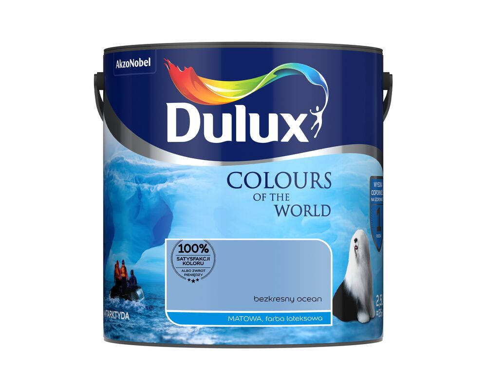 Farba lateksowa Kolory Świata bezkresny ocean 2,5 l Dulux
