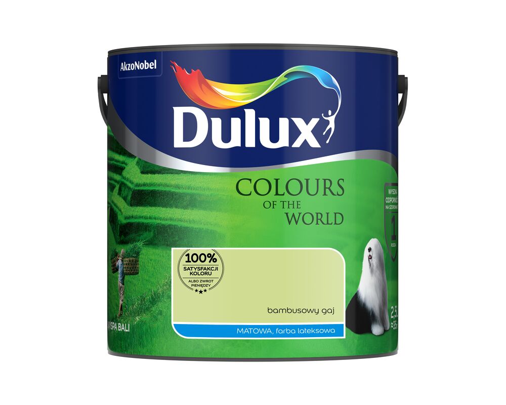Farba lateksowa Kolory Świata bambusowy gaj 2,5 l Dulux