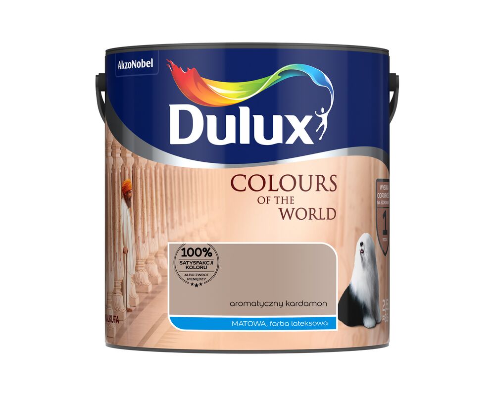 Farba lateksowa Kolory Świata aromatyczny kardamon 2,5 l Dulux