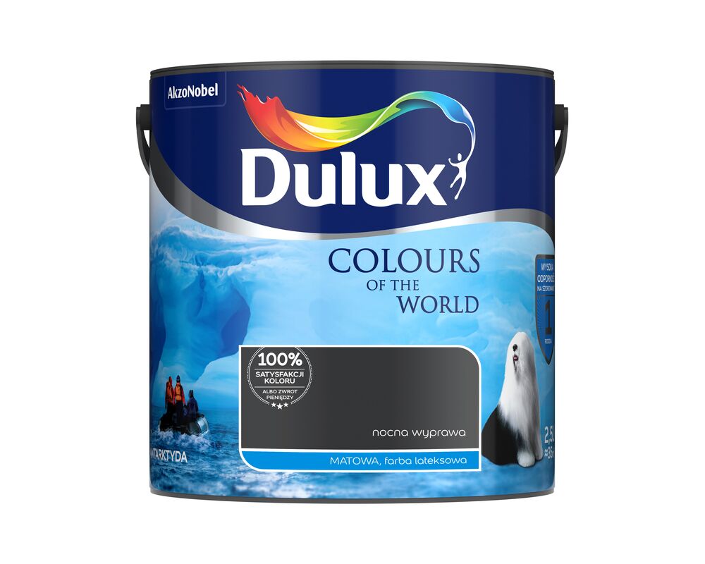 Farba lateksowa Kolory Świata nocna wyprawa 2,5 l Dulux