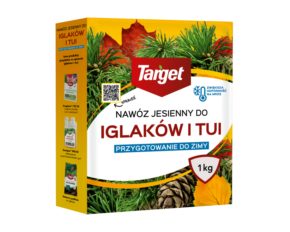 Nawóz jesienny granulowany do iglaków 1 kg Target