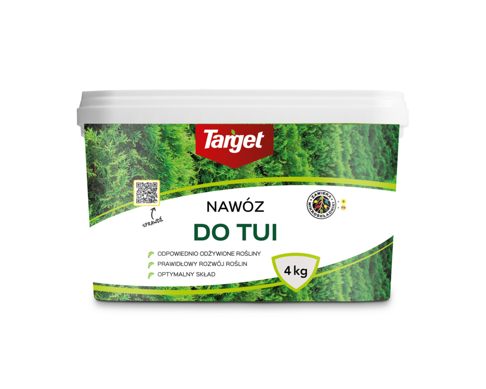 Nawóz granulowany do tui 4 kg Target