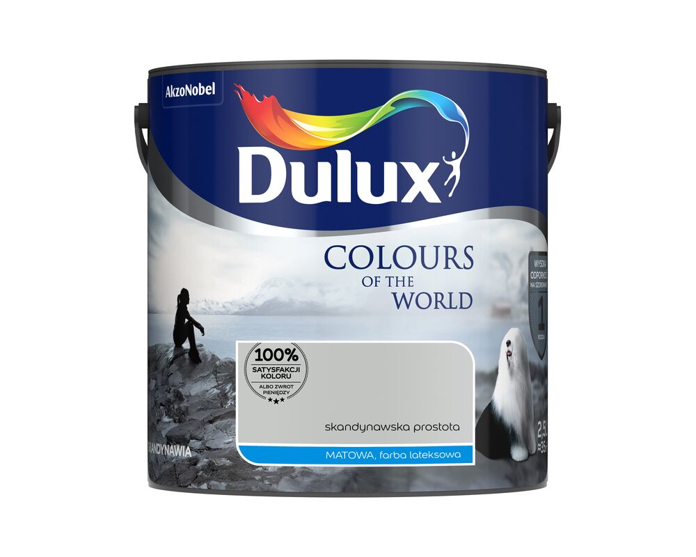 Farba lateksowa Kolory Świata skandynawska prostota 2,5 l Dulux