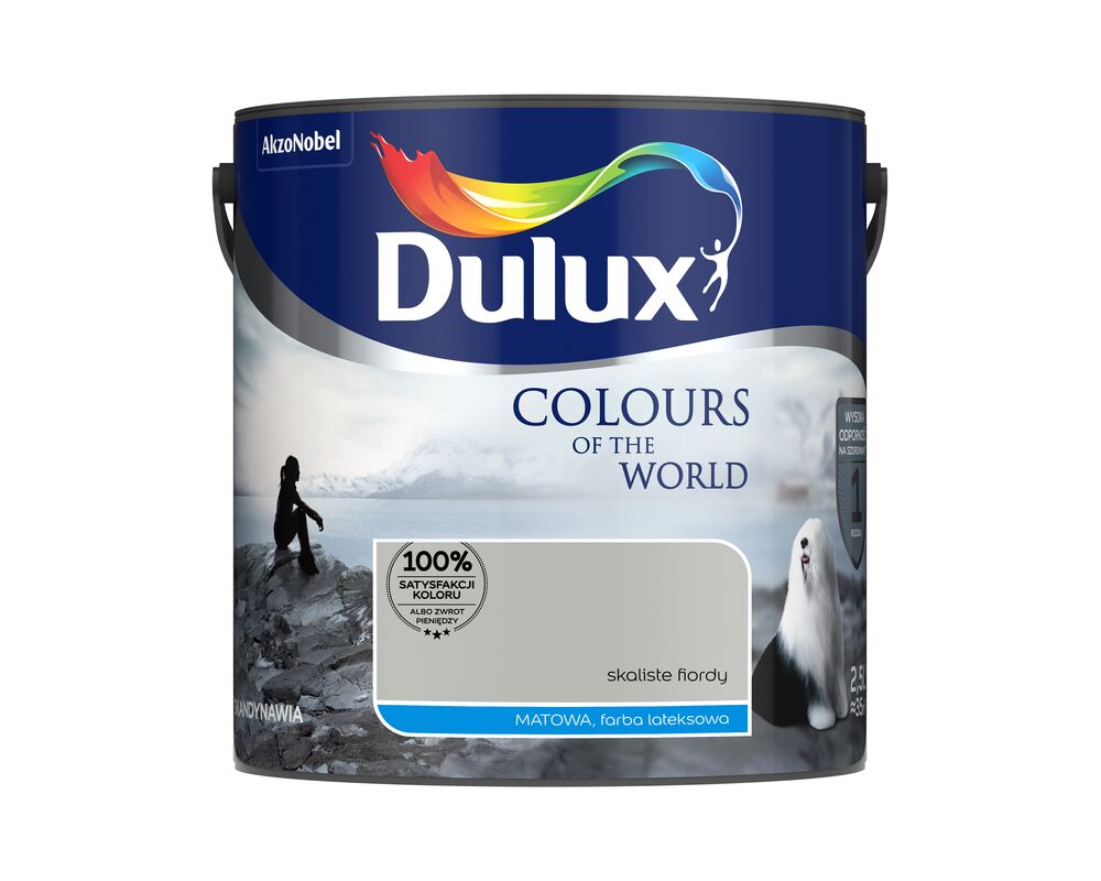 Farba lateksowa Kolory Świata skaliste fiordy 2,5 l Dulux