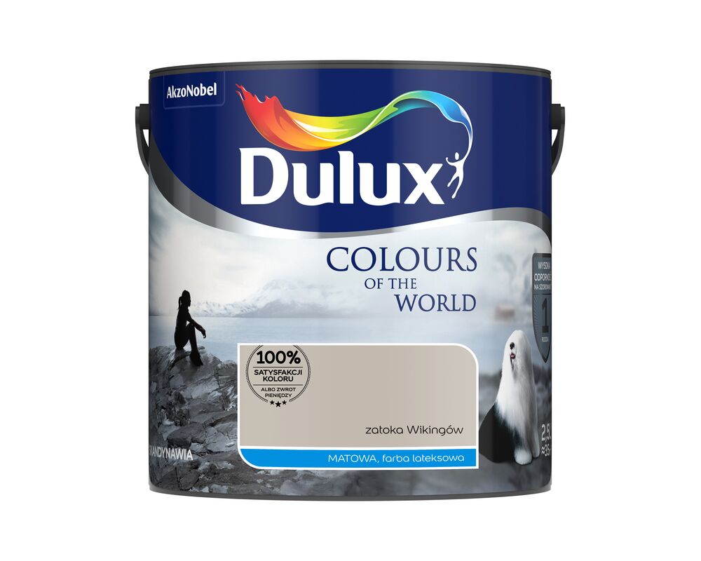 Farba lateksowa Kolory Świata zatoka wikingów 2,5 l Dulux