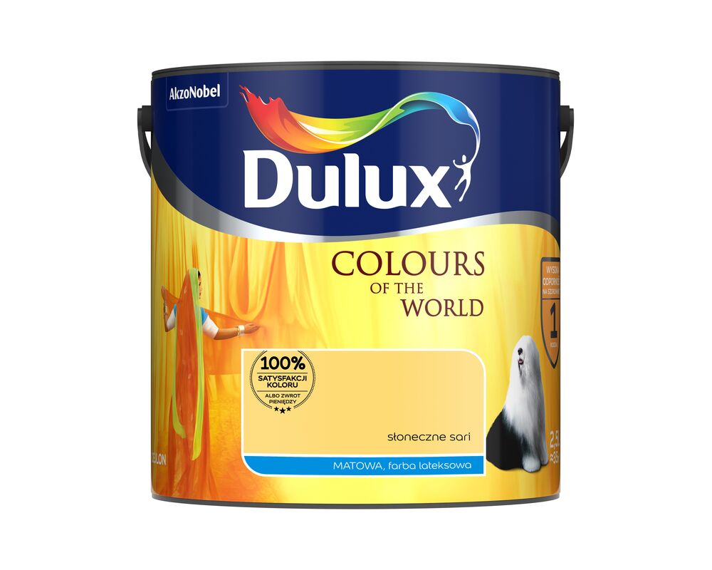 Farba lateksowa Kolory Świata słoneczne sari 2,5 l Dulux