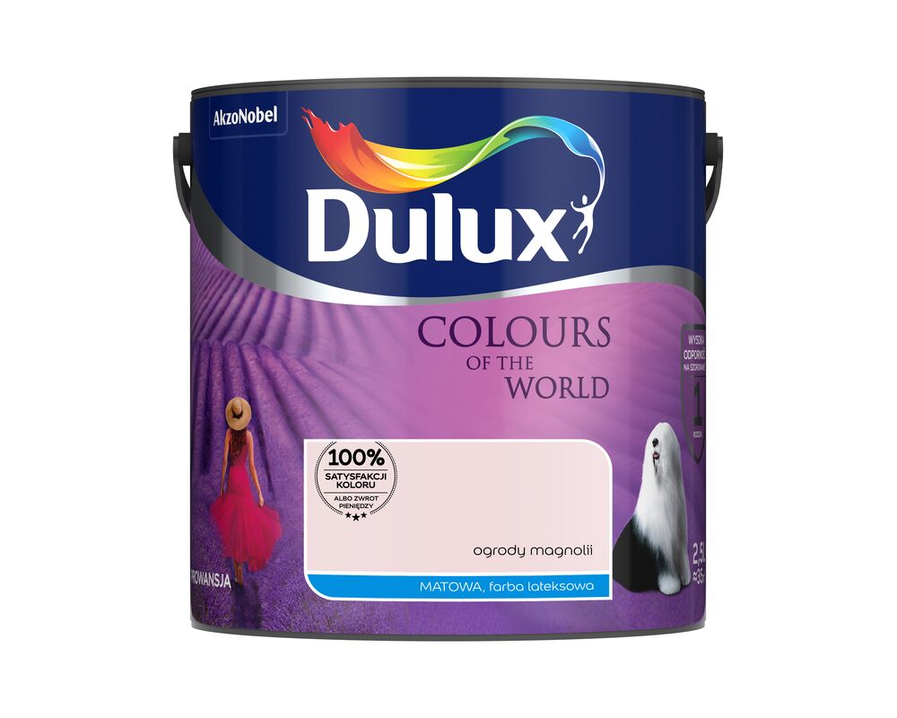 Farba lateksowa Kolory Świata ogrody magnolii 2,5 l Dulux