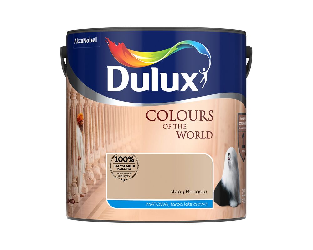Farba lateksowa Kolory Świata stepy bengalu 2,5 l Dulux