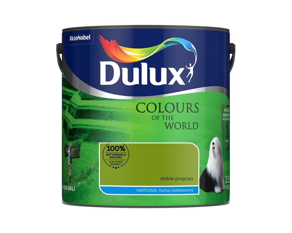 Farba lateksowa Kolory Świata dzikie pnącza 2,5 l Dulux