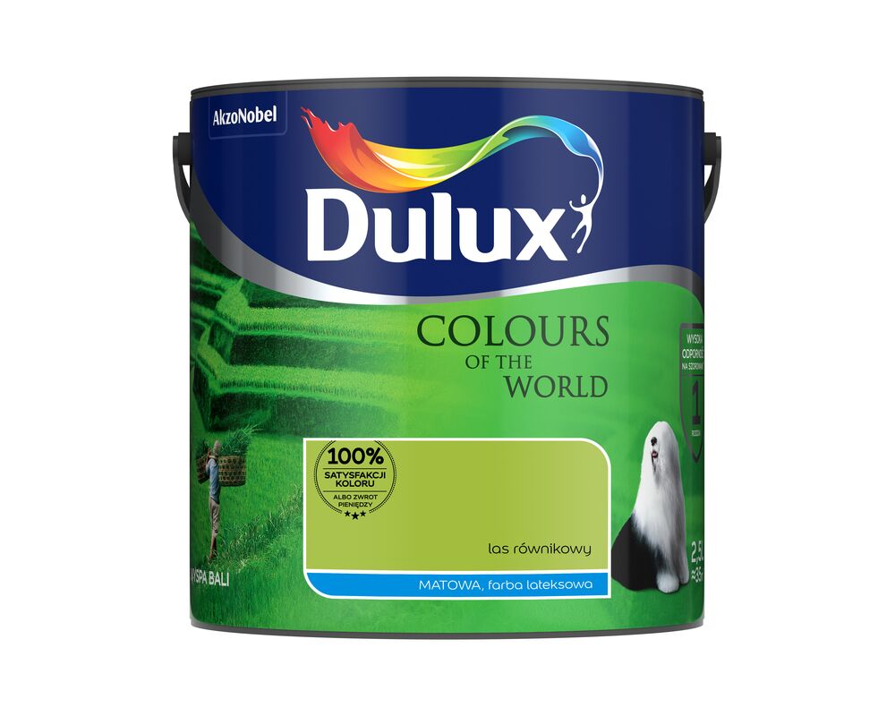 Farba lateksowa Kolory Świata las równikowy 2,5 l Dulux