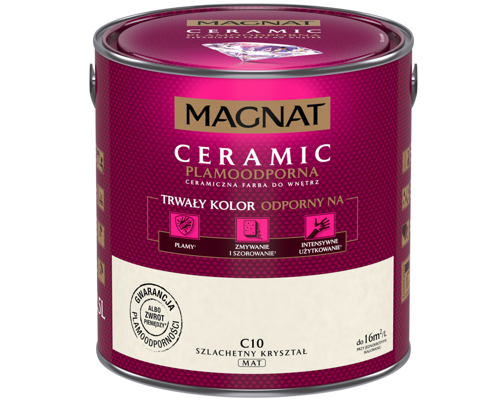 Farba ceramiczna szlachetny kryształ C10 2,5 l Magnat