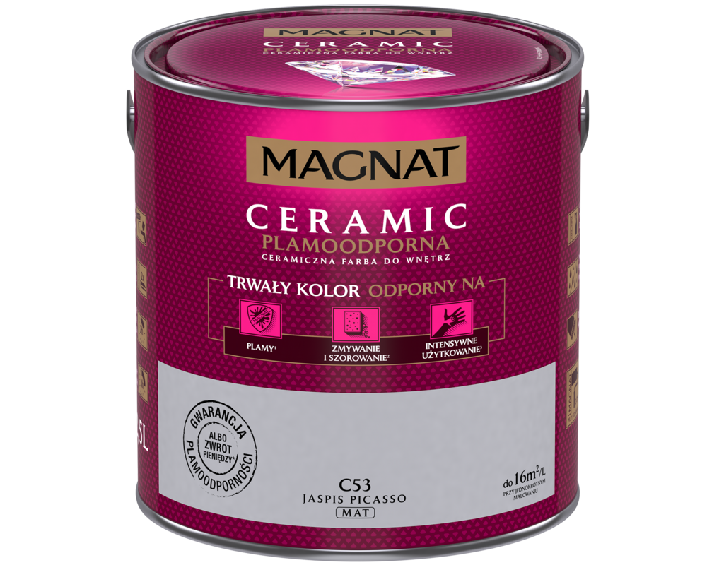 Farba ceramiczna jaspis picasso C53 2,5 l Magnat