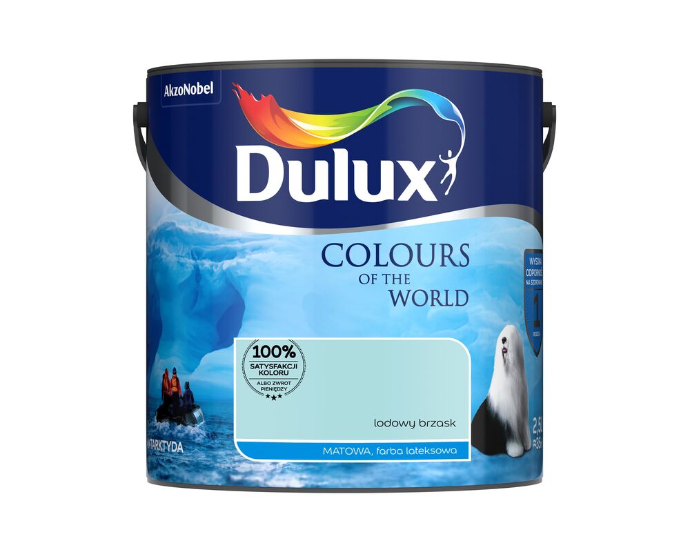 Farba lateksowa Kolory Świata lodowy brzask 2,5 l Dulux