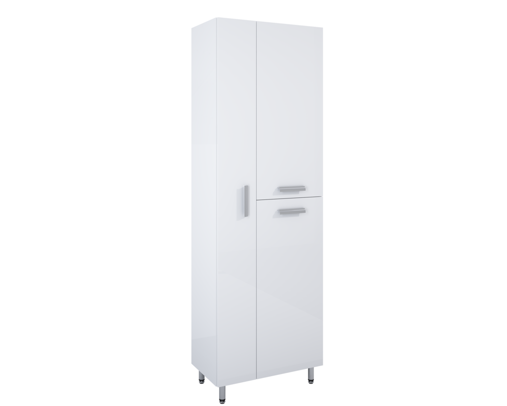 Słupek łazienkowy IGA 185,9 x 60 x 34,1 cm biały