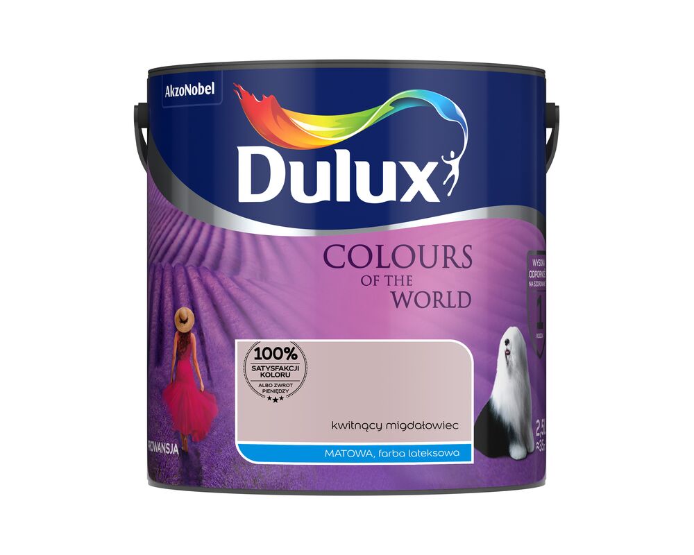 Farba lateksowa Kolory Świata kwitnacy migdałowiec 2,5 l Dulux