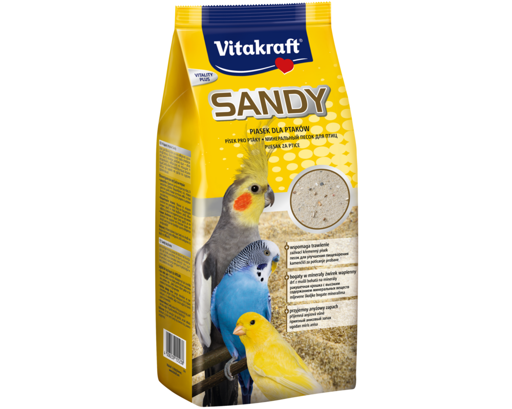 Piasek dla ptaków Sandy Plus 2,5 kg Vitakraft