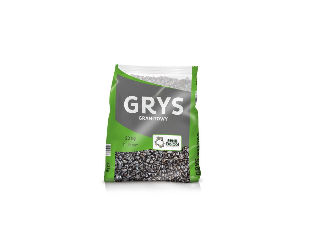 Grys granitowy szary 11-16 mm 20 kg