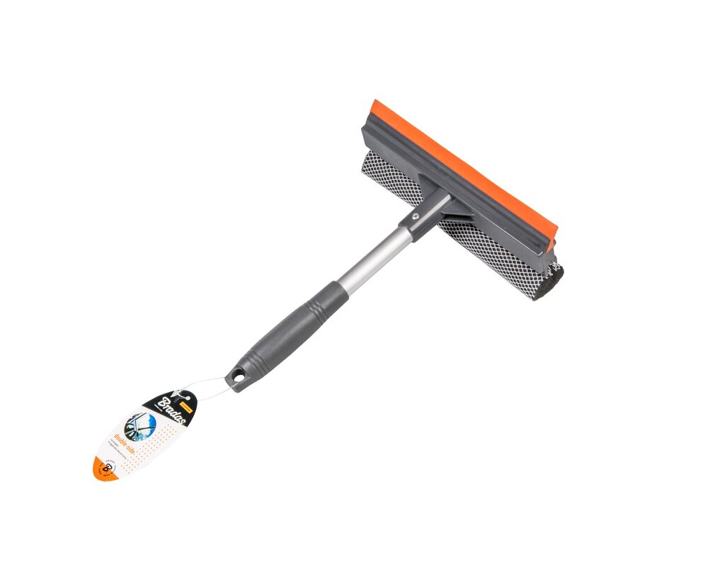 Ściągaczka do mycia szyb 8", krótki aluminiowy trzonek 24 cm 