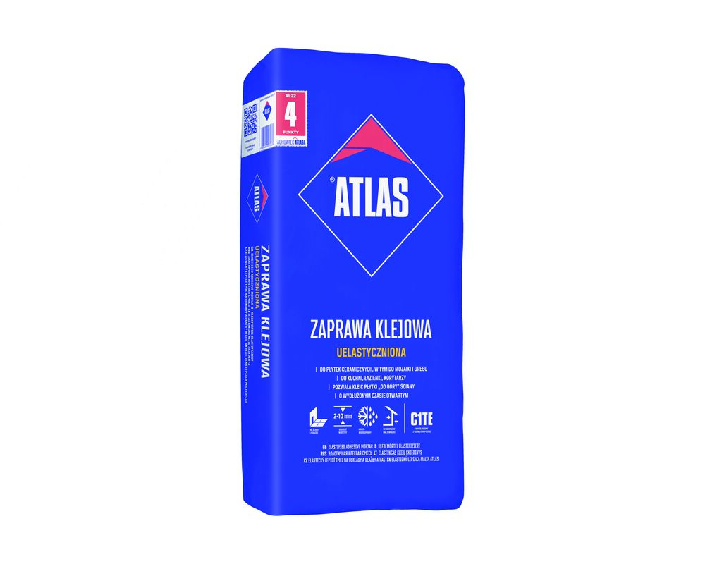 Zaprawa klejowa uelastyczniona 22,5 kg Atlas