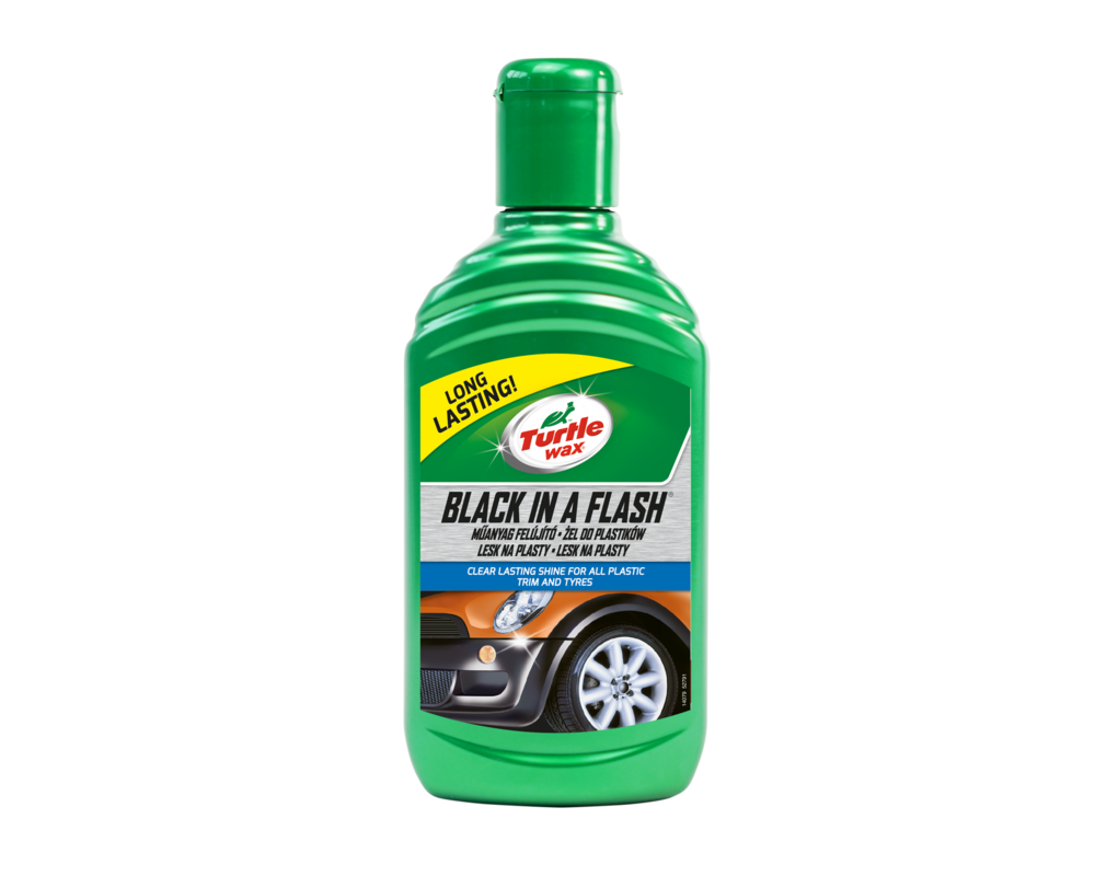 Płyn do renowacji plastików Black In A Flash 300 ml TURTLE WAX