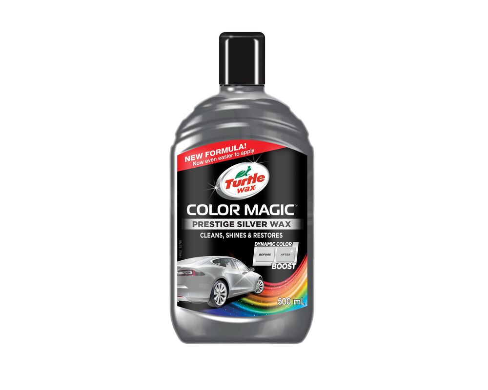 Płyn do renowacji opon Color Magic - Prestige Silver srebrny 500 ml TURTLE WAX