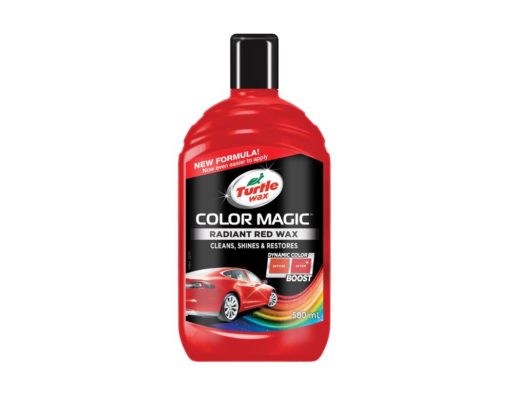 Płyn do renowacji opon Color Magic - Radiant Red czerwony 500 ml TURTLE WAX