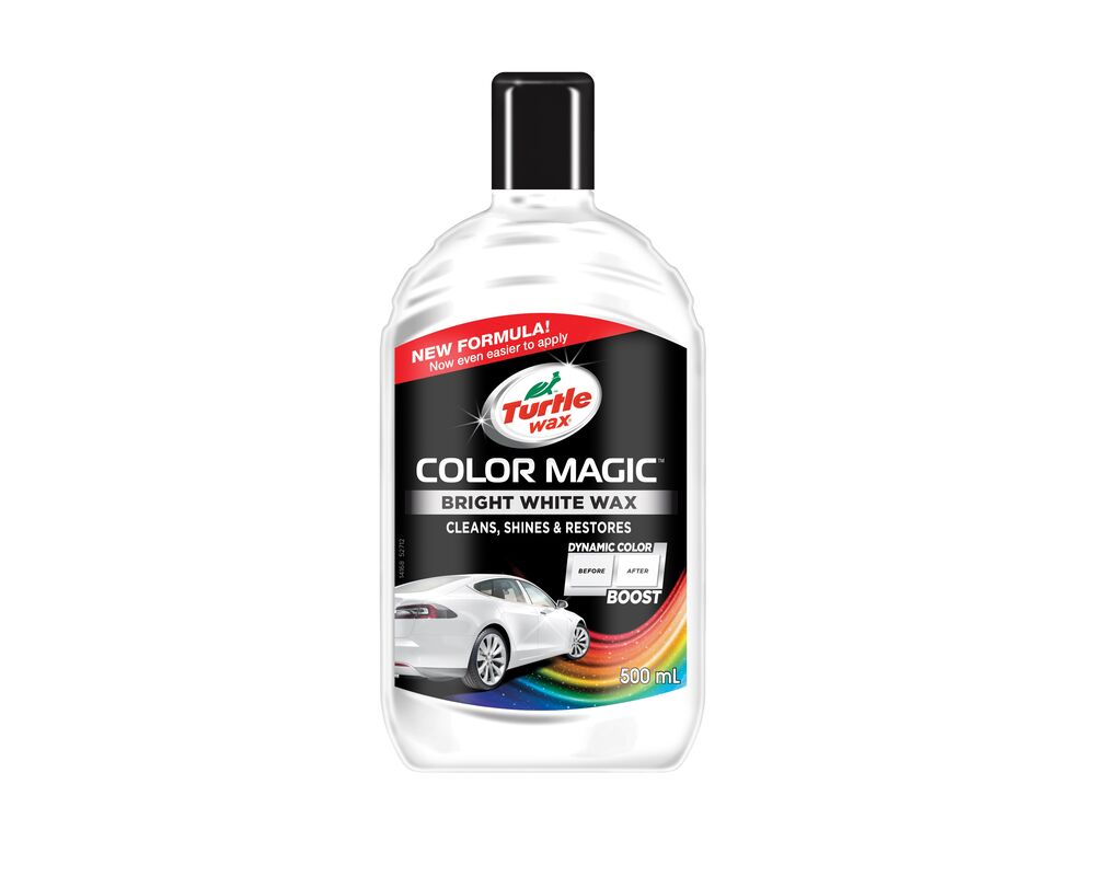 Płyn do renowacji opon Color Magic - Bright White biały 500 ml TURTLE WAX
