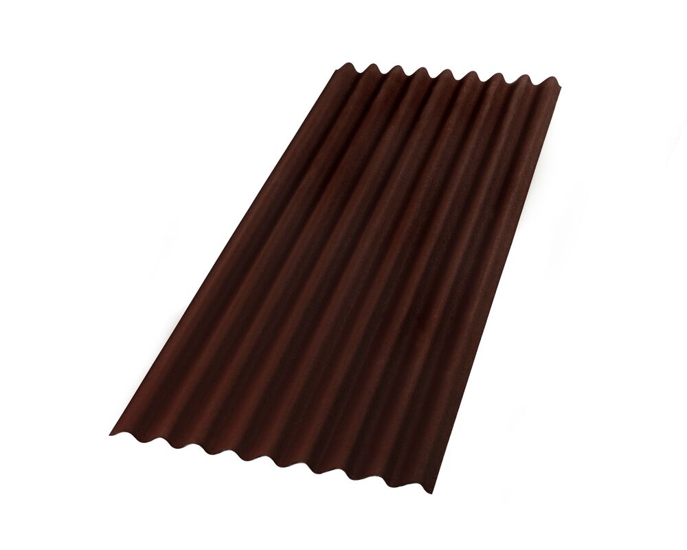 Falista płyta bitumiczna Base czerwona 200 x 86 cm Onduline 