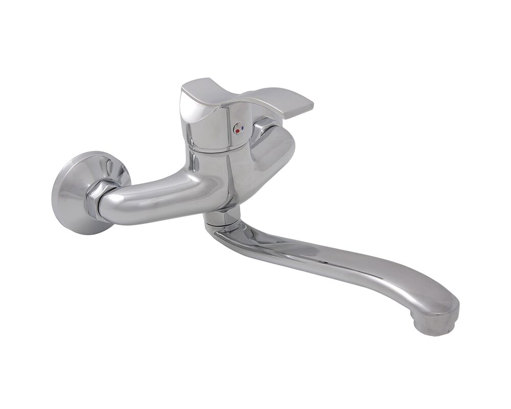 Bateria zlewozmywakowa ścienna ARGO BKA 080D chrom Kuchinox