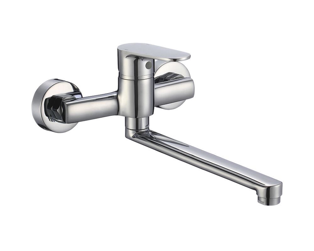Bateria zlewozmywakowa ścienna PANA BKN 080D chrom Kuchinox