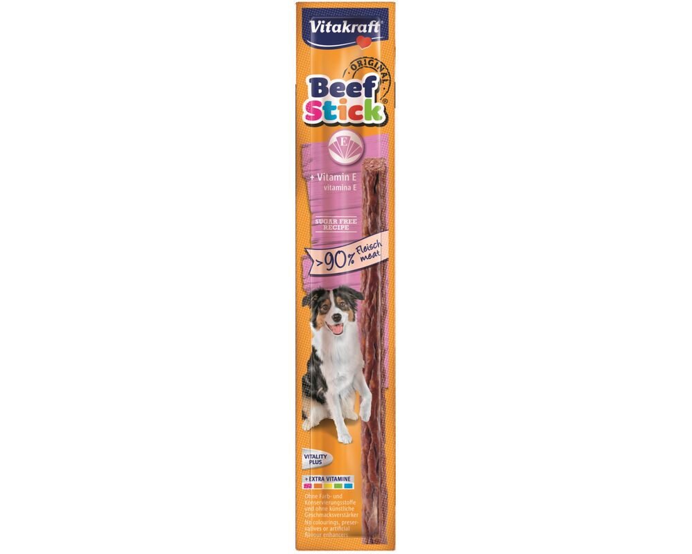 Przysmak dla psa Beef Stick 1 sztuka witamina E Vitakraft