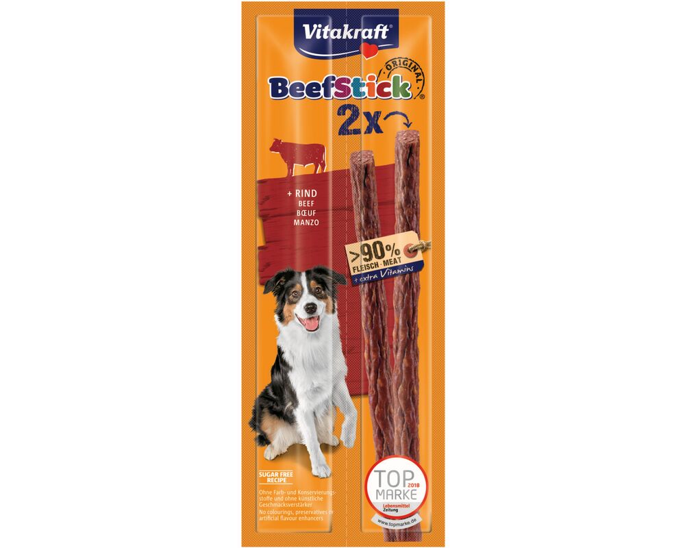 Przysmak dla psa Beef Stick 2 sztuki wołowina Vitakraft