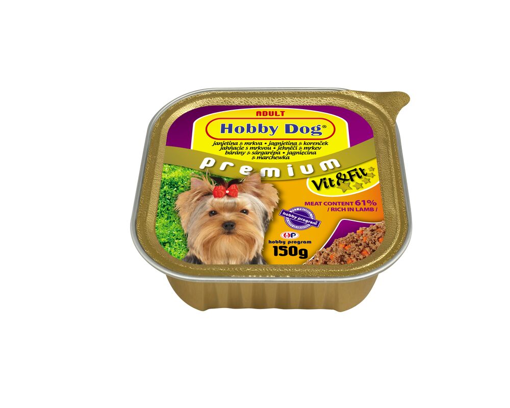 Karma dla psów Hobby Dog jagnięcina marchew 150 g Vitakraft