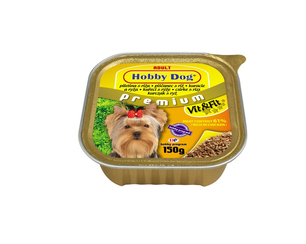 Karma dla psów Hobby Dog kurczak ryż 150 g Vitakraft 