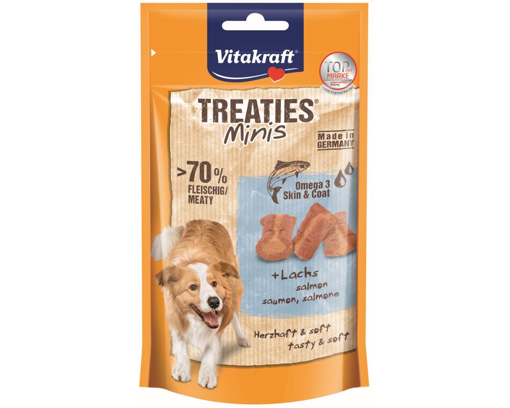 Przysmak dla psa Treaties Minis łosoś omega3 48 g Vitakraft