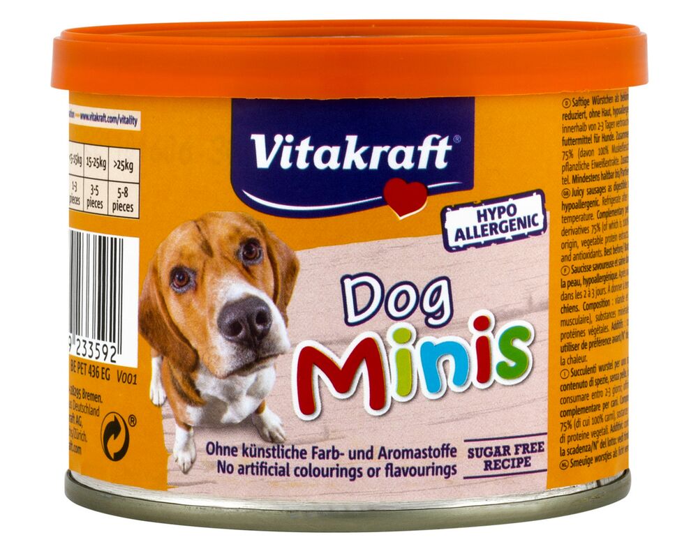 Przysmak dla psa Dog Minis kiełbaski 120 g Vitakraft