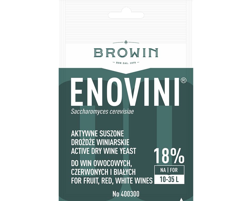 Drożdże suszone Enovini 7 g Browin