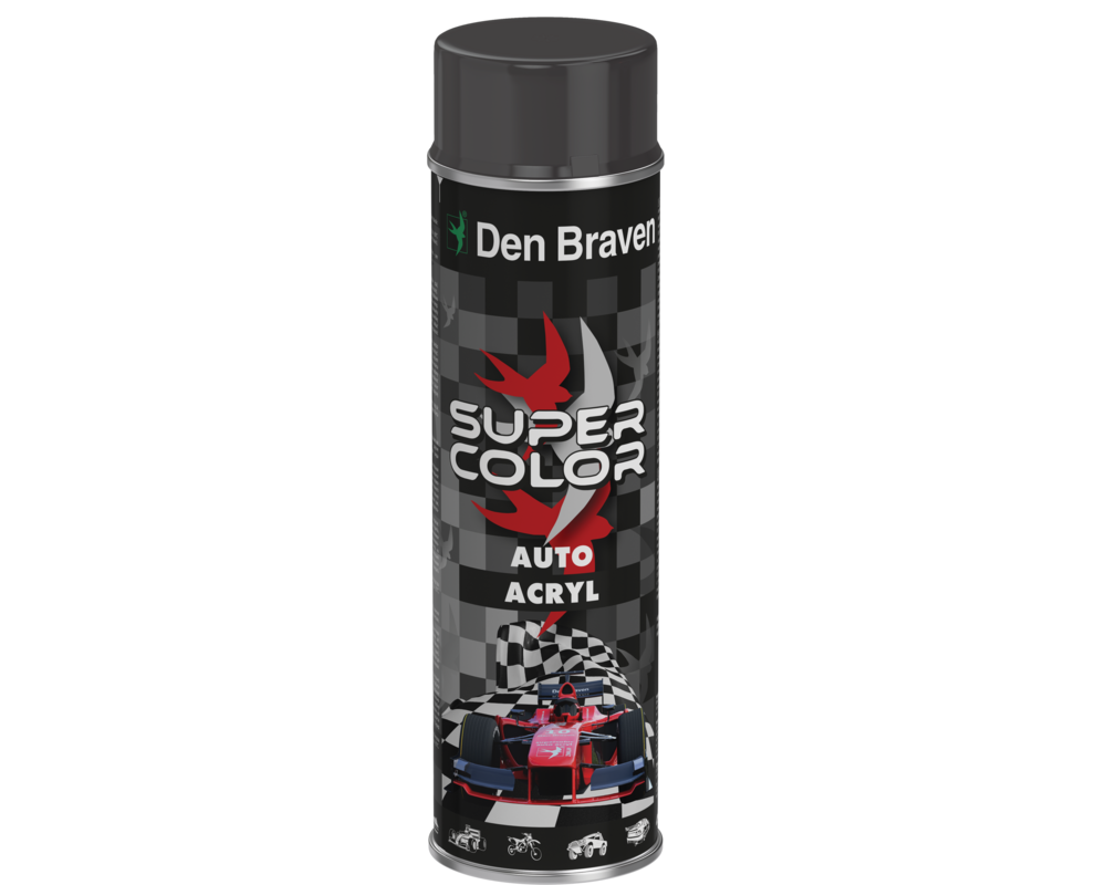 Lakier motoryzacyjny akrylowy czarny mat 400 ml