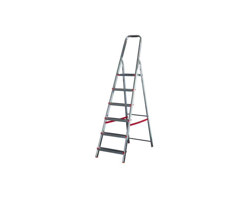 Drabina aluminiowa 6 stopniowa 150 kg COTEKA