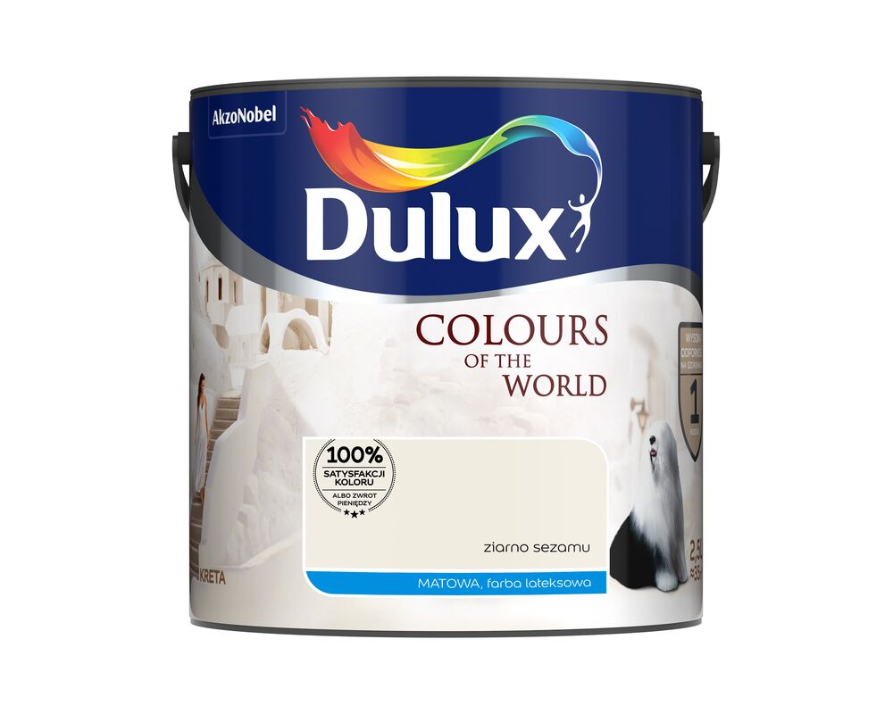 Farba lateksowa Kolory Świata ziarno sezamu 2,5 l Dulux