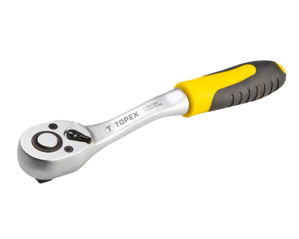 Grzechotka odgięta 1/2", 255 mm TOPEX